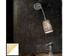 ines artdesign Abat-jour Paint A Stripe - Stripe Giallo/Bianco