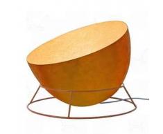 ines artdesign Lampada da terra H2O F - Arancione