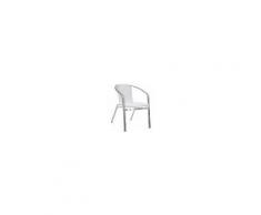 Sedia\Poltrona da esterno TESR Struttura in alluminio anodizzato, filo di polietilene Modello 024ALR04