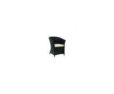 Sedia\Poltrona da esterno TESR Struttura in alluminio, rivestimento in filo di polietilene Modello 350-405001