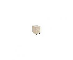 Cassettiera scrivania - 3 cassetti - 41,7x54,2x56 cm - 554301