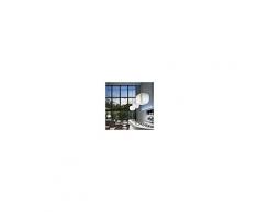 plus Lampada luminosa - mod. four lamp light indoor - completa di struttura alta in acciaio inox spazzolato e kit luce interni LAMPADE LUMINOSE - MOD. FOUR LAMP LIGHT - La famiglia di lampade Four si compone di una versione a sospensione, una da terra a