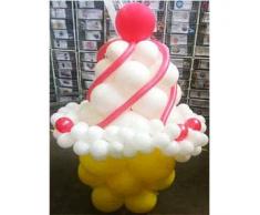 Newballonstore Kit Coppa Gelato altezza 1,80 mt