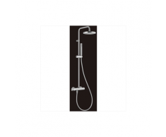 COLONNA DOCCIA CON SOFFIONE D20 E DOCCETTA1 GETTO CRO