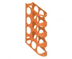 Mipiacemolto portabottiglie da parete Holes one colore Blu