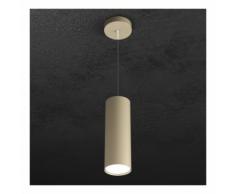 Sospensione tp-shape 1143 s25 gx53 led metallo bianco grigio sabbia lampada parete cilindro moderna