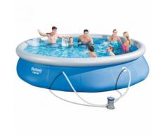 Bestway Piscina fuoriterra gonfiabile autoportante 457x84cm + pompa filtro 57313