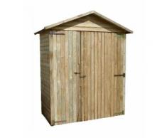 BOX ATTREZZI da giardino in LEGNO Impregnato PAPILLON 191x103x220H cm