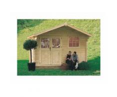 Casetta in Legno da Giardino Mod. ROSITA 300x380 cm - 11,40 mq