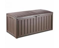 Keter Baule in resina 128x65x61cm da esterno cassapanca Glenwood K208987