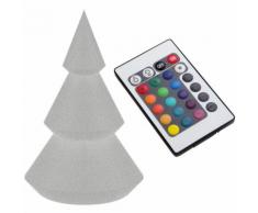 Lampada Albero Di Natale Led Da Terra Interno/esterno 16 Colori H49cm Arkema P110
