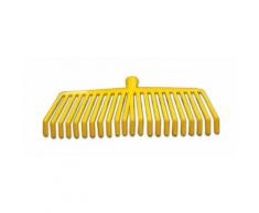 Scopa Rastrello 22 denti in PVC per la raccolta olive - Misura: 39 cm