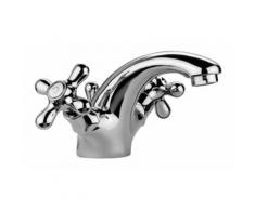 Rubinetto lavabo monoforo Paffoni IRIS IRV075 | Bronzo - Viola - Senza Scarico