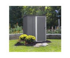 Box Armadio Ricovero Porta Attrezzi da Esterno Giardino in Lamiera Portatutto