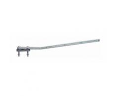 Bracci Stendibiancheria Per Balcone Fissi in acciaio zincato presso-piegato 60cm