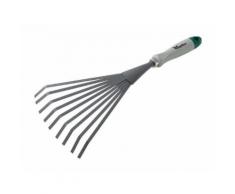 RASTRELLO per FOGLIE in ACCIAIO VERNICIATO con MANICO in PVC PAPILLON