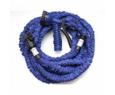 Tubo Allungabile da Giardino con Pistola Multispruzzo da 7 a 75 metri bagno doccia piante verde o