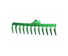 Keyman Rastrello 20 Denti Cm 54 In Acciaio Verniciato.Con Manico In Legno Da 120 Cm