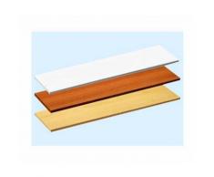 Mensole in legno squadrate - Colore faggio- cm. 80x20 - spess. cm 1,6 Conf. 6Pz