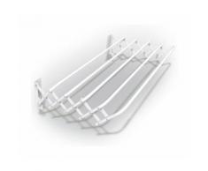 Stendibiancheria Parete a Soffietto GIMI Brio Super 80 da 80x47x19 fino a 4 mt