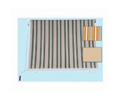Tenda da Sole a caduta misure 300x250H cm colore Giallo/Beige - Tessuto 280gr/mq