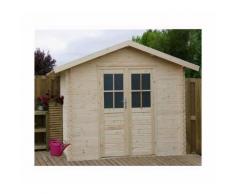Casetta in Legno da Giardino Mod. TINA 270x270 cm - 7,29 mq