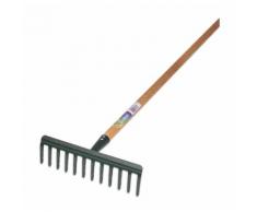 Rastrello 16 Denti con Manico in Legno Misura 395 mm Papillon
