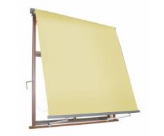 Tenda Da Sole Avvolgibile A Caduta Con Braccetti 3x2,45 M Per Finestra Balcone Beige