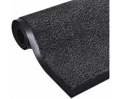 Zerbino antiscivolo rettangolare 150 x 90 cm Antracite
