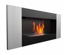 Camino A Bioetanolo Da Parete 90x40x16,2 Cm Flig Huston 2 Verty