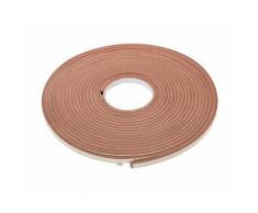 FIXMAN Striscia paraspifferi a guarnizione autoadesivo profilo E 3-5 mm/ 15 m marrone
