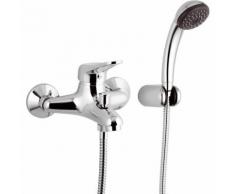 Rubinetto per vasca esterno con doccia duplex - serie kiss