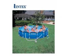 Piscina fuori terra Intex Metal frame rotonda 457x84 cm