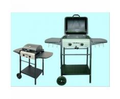 Barbecue A Gas Gdlc Grillino Con Pietra Lavica E Griglia 107x53xh93cm.