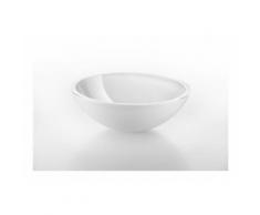 LAVABO IN VETRO TEMPERATO BIANCO DIAM.42
