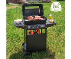 Barbecue a gas con grill bbq classics 1834va