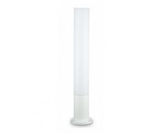 Lampioncino id-edo outdoor round pt1 gx53 80cm alluminio antracite bianco esterno lampada terra