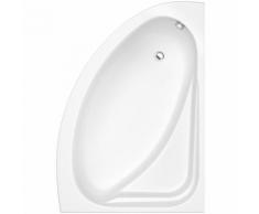 Vasca da Bagno 150x102cm in Acrilico Versione Angolare Destra con Pannello