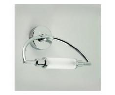 Applique ba-arco 1 luce piccola lampada parete ottone interno alogena r7s, finitura metallo ottone