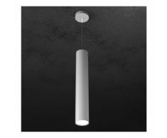 Sospensione tp-shape 1143 s50 gx53 led metallo bianco grigio sabbia lampada parete cilindro moderna