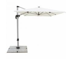 OMBRELLONE DA GIARDINO 3 X 3 PALO BRACCIO LATERALE MOD. SANREMO COLORE ECRU