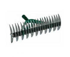 Rastrello Sarchiatore 32 Denti in Acciaio Senza Manico Papillon