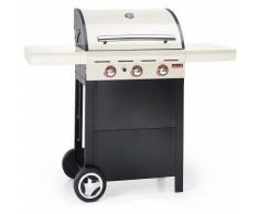 Barbecue a Gas 3 Bruciatori Spring 300 Crema Barbecook 133 x 57 x 115cm Nuovo