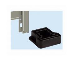 Piedini per montanti LB1 scaffalature a gancio Art. G202/20 Conf. 20 Pz