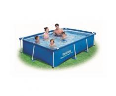 Bestway piscina con telaio fuori terra modello steel pro frame cm 259x170x61h