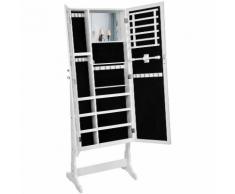 Armadio Specchio Portagioie gioielli a chiave con specchio 154cm JBC27W