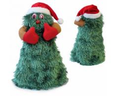 Albero di Natale che canta e balla 27cm Ø11cm Decorazione natalizia Personaggio natalizio