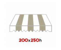 Tenda da Sole a Caduta P2004 - Varie Misure | 200x250h
