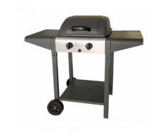 BARBECUE a GAS RETTANGOLARE 5W con ruote mod. CROW PAPILLON 101X46X95HCM