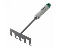 RASTRELLO in ACCIAIO VERNICIATO 5 denti con MANICO in PVC PAPILLON